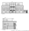 Ansichten - Norden und Westen - Kapitalanlage in Sögel: Neubau Mehrfamilienhaus KfW-40-Standard direkt neben einer Pflegeeinrichtung!